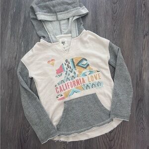 Billabong girls hoodie size M 8-10